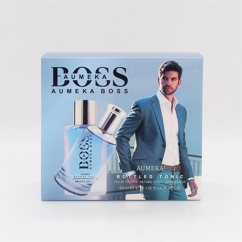 mens-eau-de-toilette-spray-spicy-wood-fragrance-aum-3zxtqufw-desc-5 AUMEKA Men's Eau de Toilette Natural Spray 65ml Twin Pack featuring a sophisticated spicy wood scent profile.